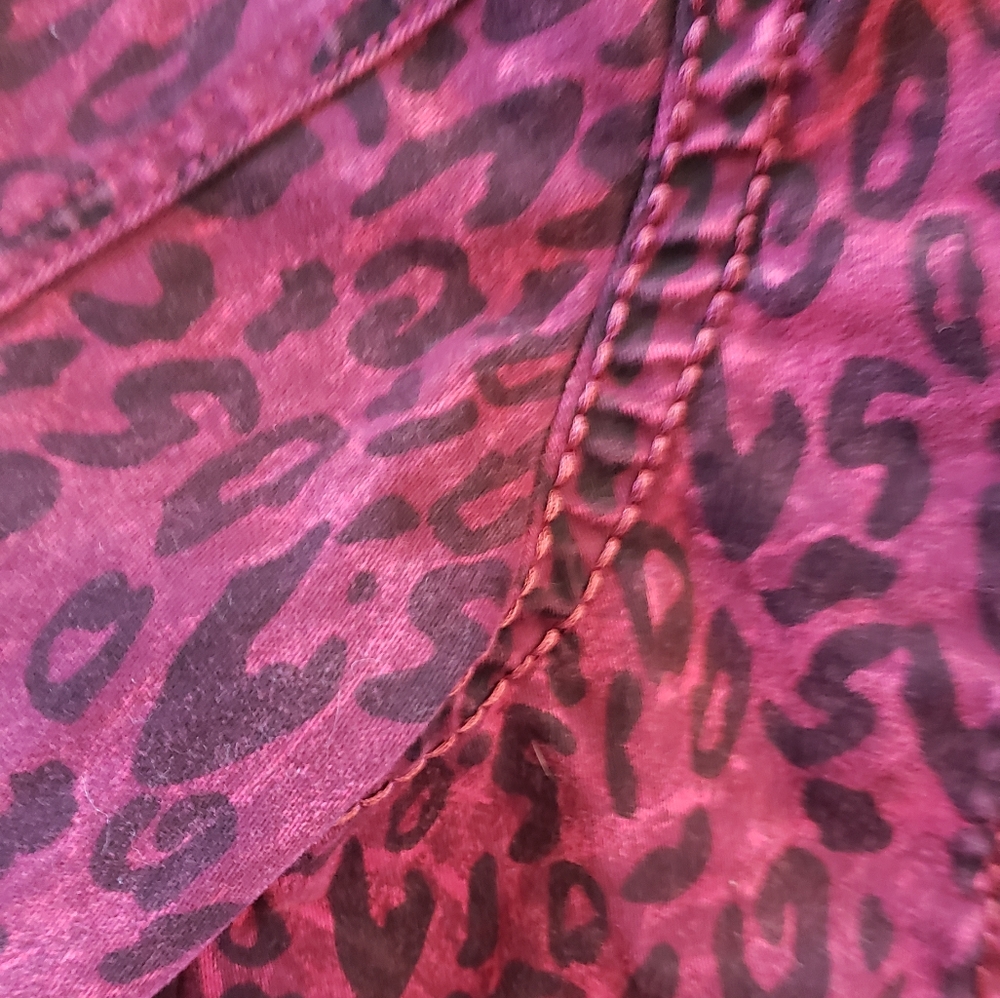 Rose Royce Red Leopard Jacket